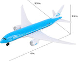 Daron Toy Airplane – KLM 787 – Die-Cast Metal Model Airplane Toy with Plastic Parts for Kids Ages 3+