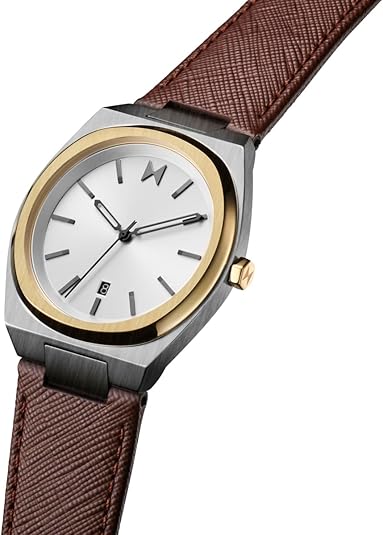 MVMT Odyssey Men's 3 Hand Quartz Watch - Water Resistant 5ATM - Everyday Sport Wear for Him