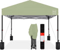Best Choice Products 10x10ft Pop Up Canopy Tent - Sage Green