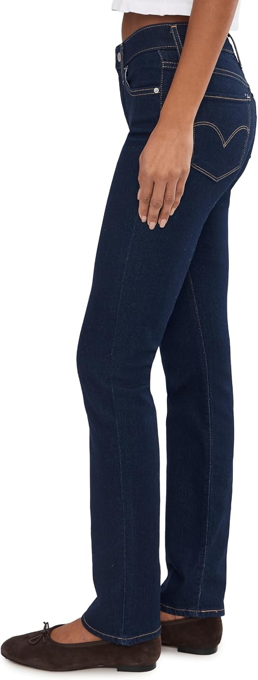 Levi's® Women's Mid Rise 314™ Shaping Straight Jeans - Darkest Sky - 28x32 (US Size 6)