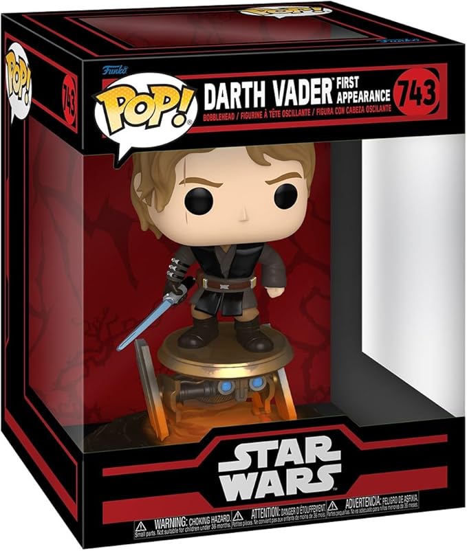 Funko Pop! Rides Deluxe: Star Wars Darkside - Darth Vader First Appearance (New, Open Box)