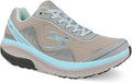 g-defy  by Gravity Defyer | Mighty Walk for Women | Gray/Blue | Size US 8.5 Medium
