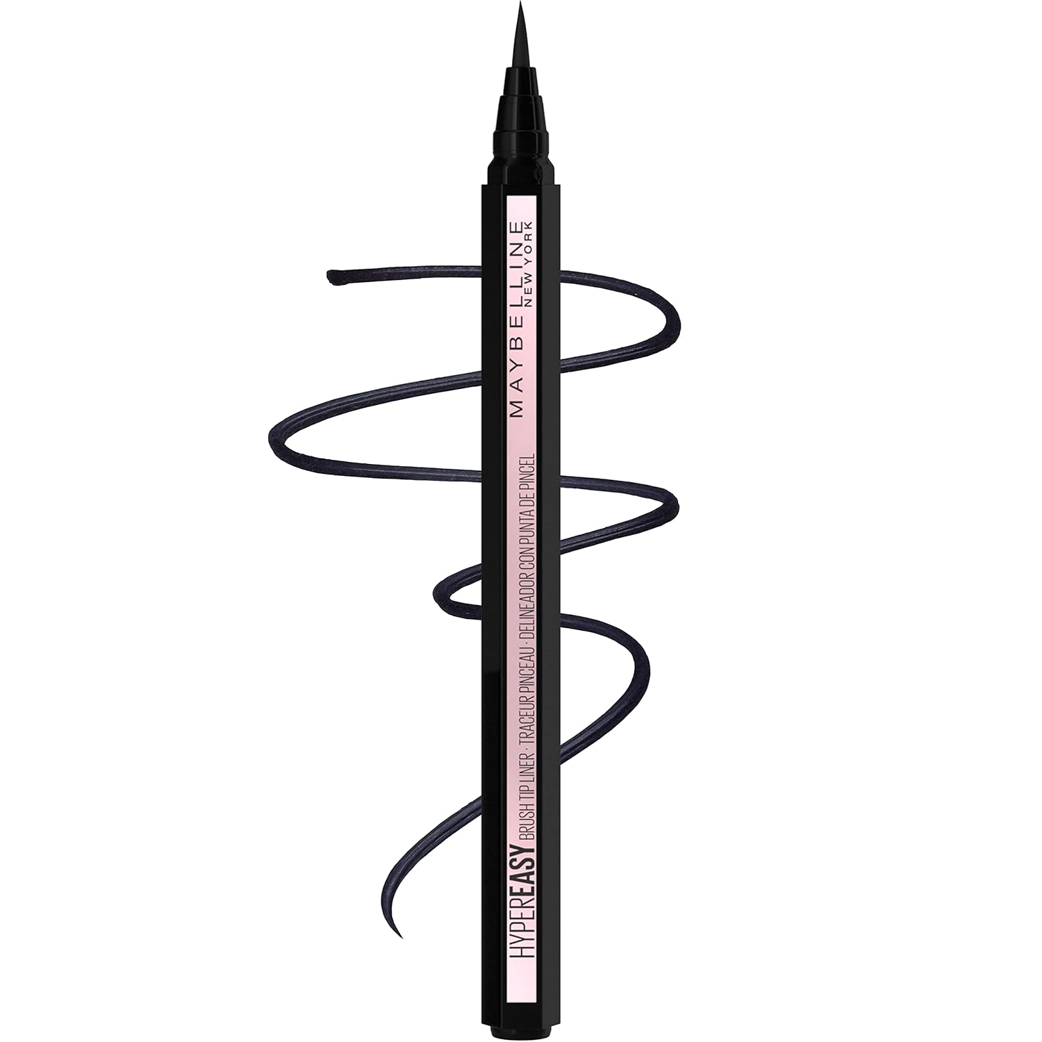 Maybelline Hyper Easy Liquid Pen No-Skip Eyeliner - Pitch Black