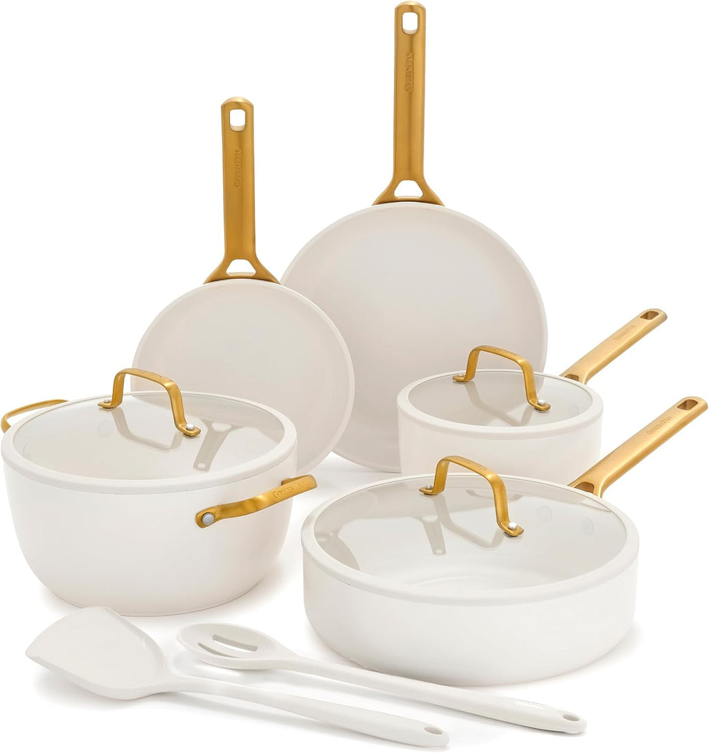 GreenPan ™ Reserve Pro Cream 10-Piece Ceramic Nonstick Cookware Set