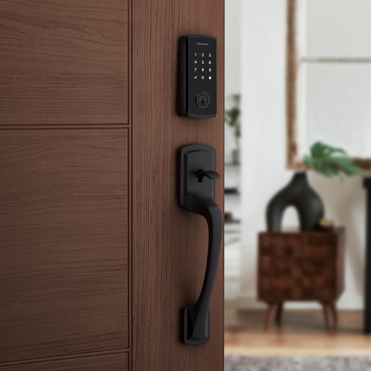 Kwikset Halo Select Touchscreen Wi-Fi and Matter Enabled Smart Lock Deadbolt in Satin Nickel 9800 WiFi THRD TSCR 15