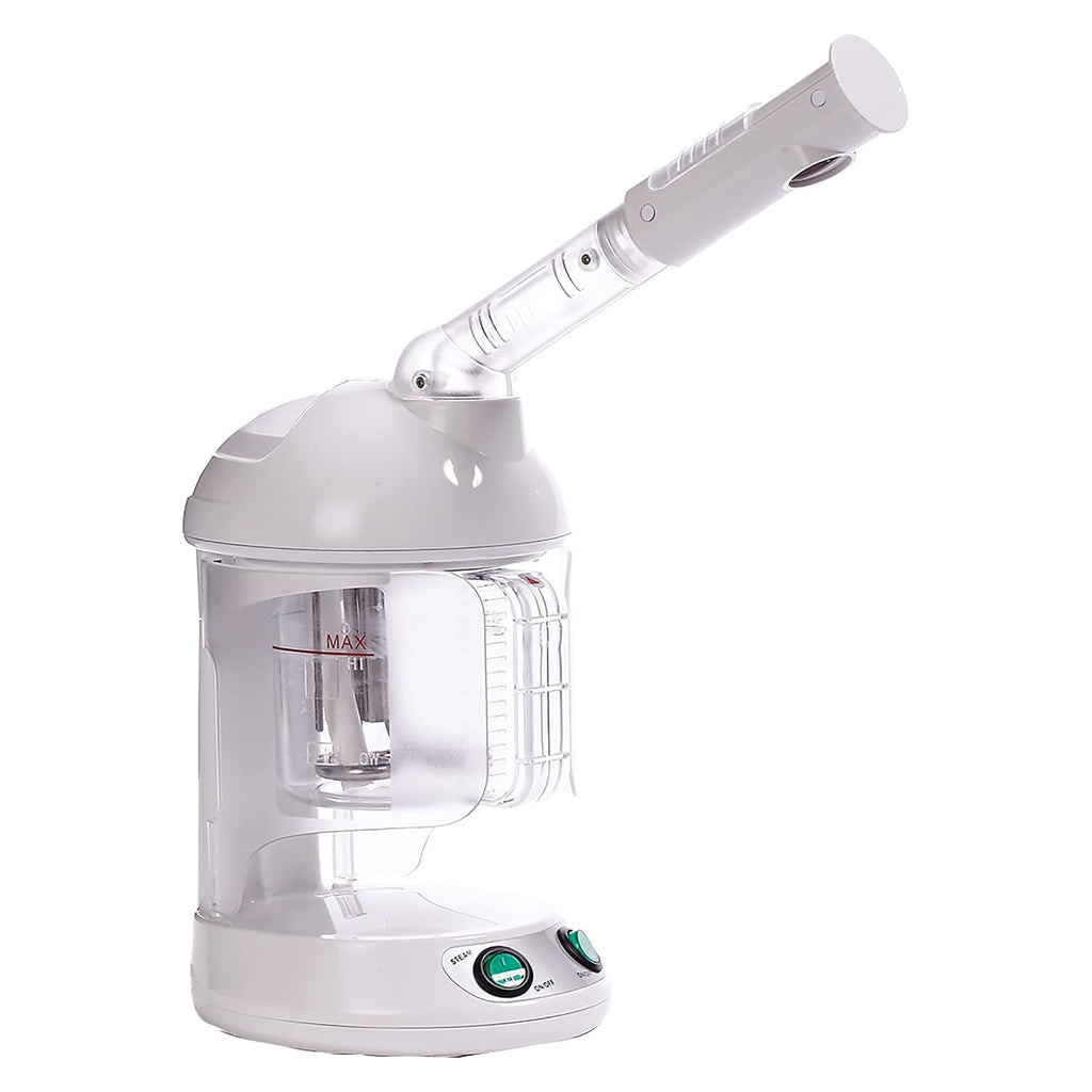 Red Pro Hair Therapy 2-in-1 Hair Steamer & Facial Steamer for Hydration Deep Cleaning, Designed for Personal Care at Home or Spa & Salon, Moisturize Hair 6x More Effectively