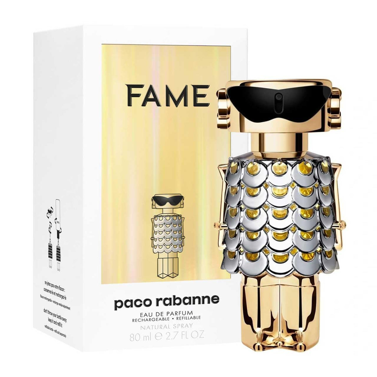 Paco Rabbane Fame Eau de Parfum Spray for Women, 2.7 Ounce