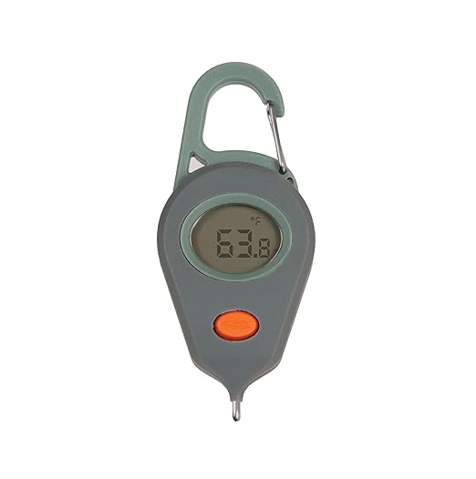fishpond Riverkeeper Digital Thermometer | Fly Fishing Water Temperature Stream Thermometer | Lake Water Temperature Guage
