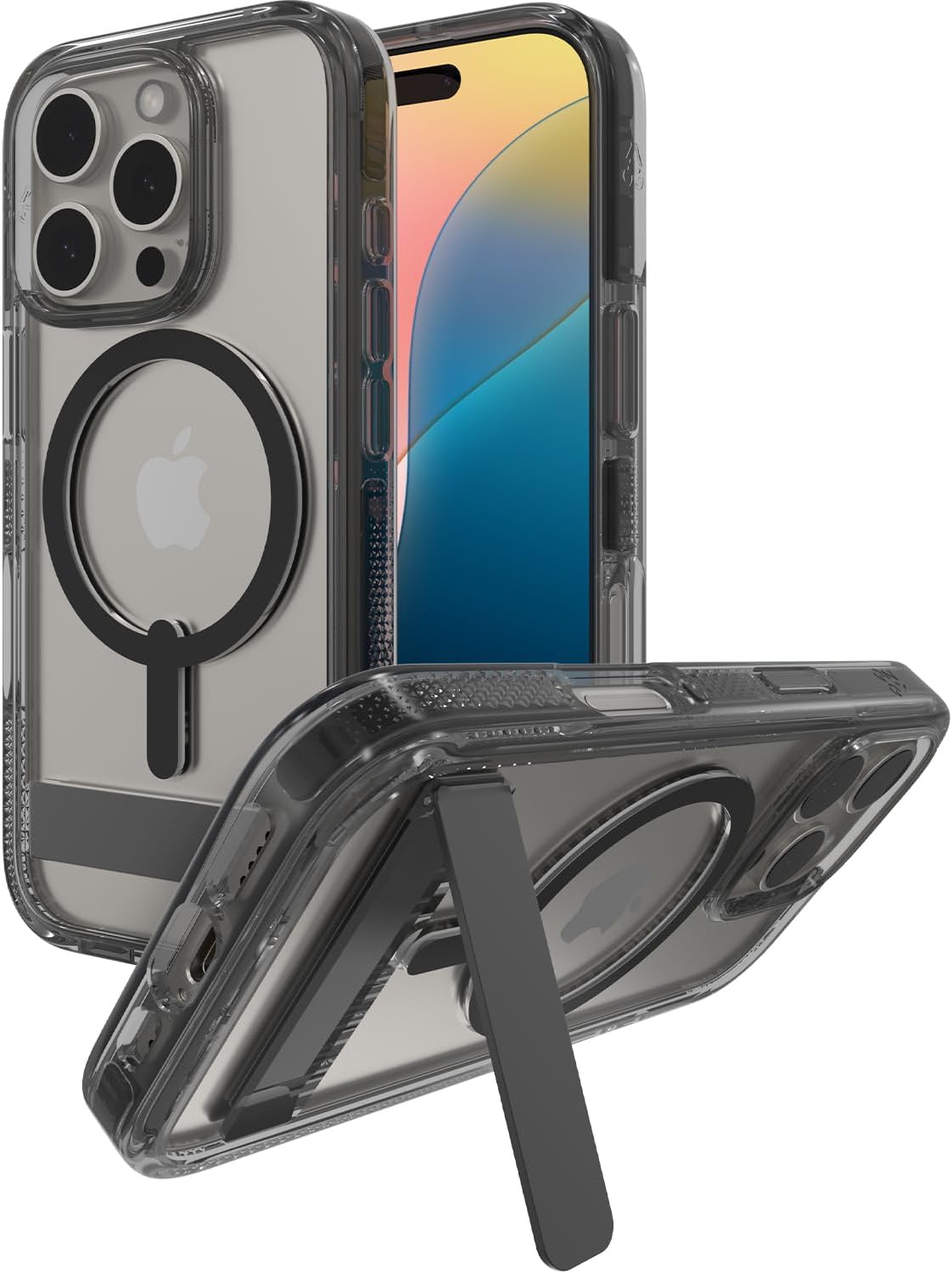 ZAGG Santa Cruz Snap with Kickstand Case for iPhone 16 Pro