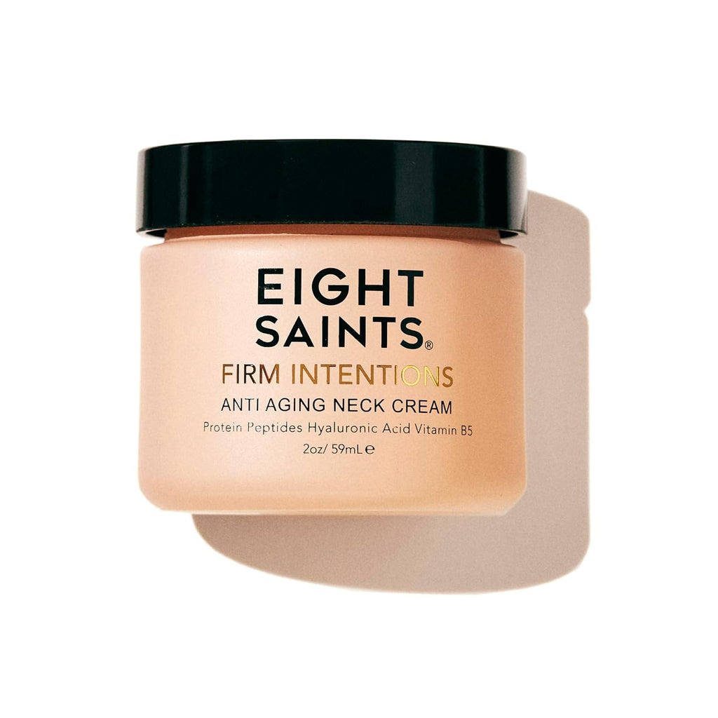 Eight Saints Firm Intentions Anti Aging Neck Cream For Firming Skin and Reducing Wrinkles , 2 Oz.