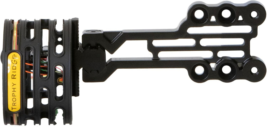 Trophy Ridge Ridgeline Bow Sight, 5 .019 Ultra-Bright Pins, Black