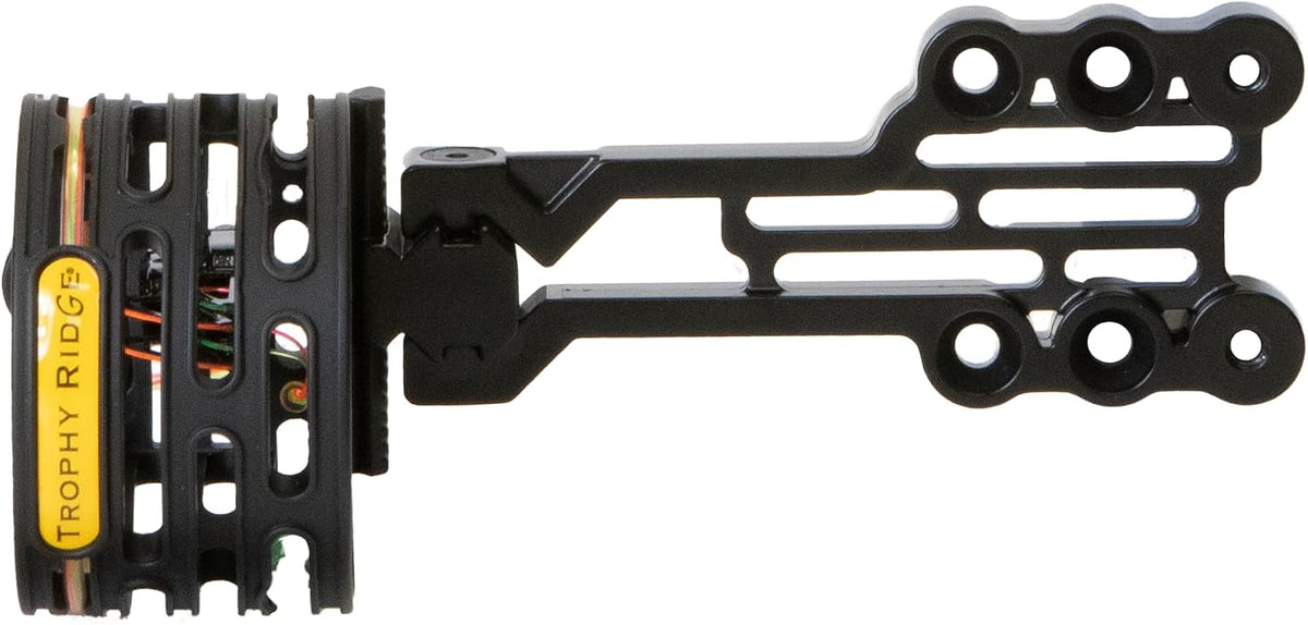 Trophy Ridge Ridgeline Bow Sight, 5 .019 Ultra-Bright Pins, Black
