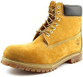 Timberland Men's 6 inch Premium Wheat Nubuck Waterproof Boot Size 9