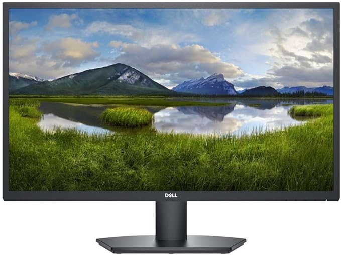 Dell 27 Monitor - SE2722H Enjoy the view on this 27" Full HD slim-bezel display featuring AMD FreeSync™, fast response time  NEW OPEN BOX