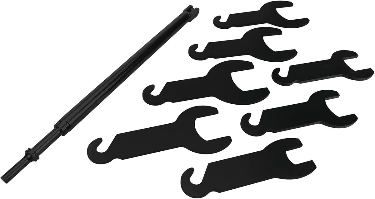 Performance Tool W80501 8-Piece Pneumatic Fan Clutch Wrench Set