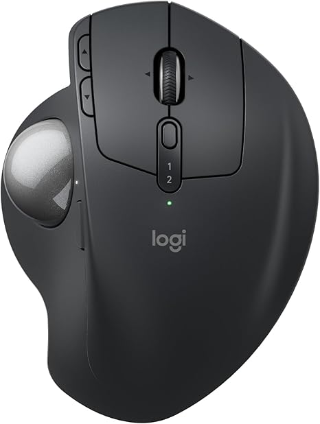 Logitech MX Ergo S Advanced Wireless Trackball Mouse - Graphite