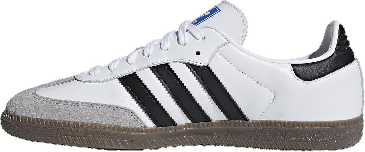 ADIDAS Unisex Samba OG J Kids - Cloud White/Core Black/Gum - 4Y