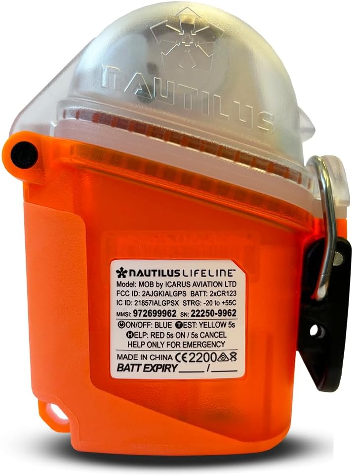 Nautilus LifeLine Marine Rescue GPS NexGen