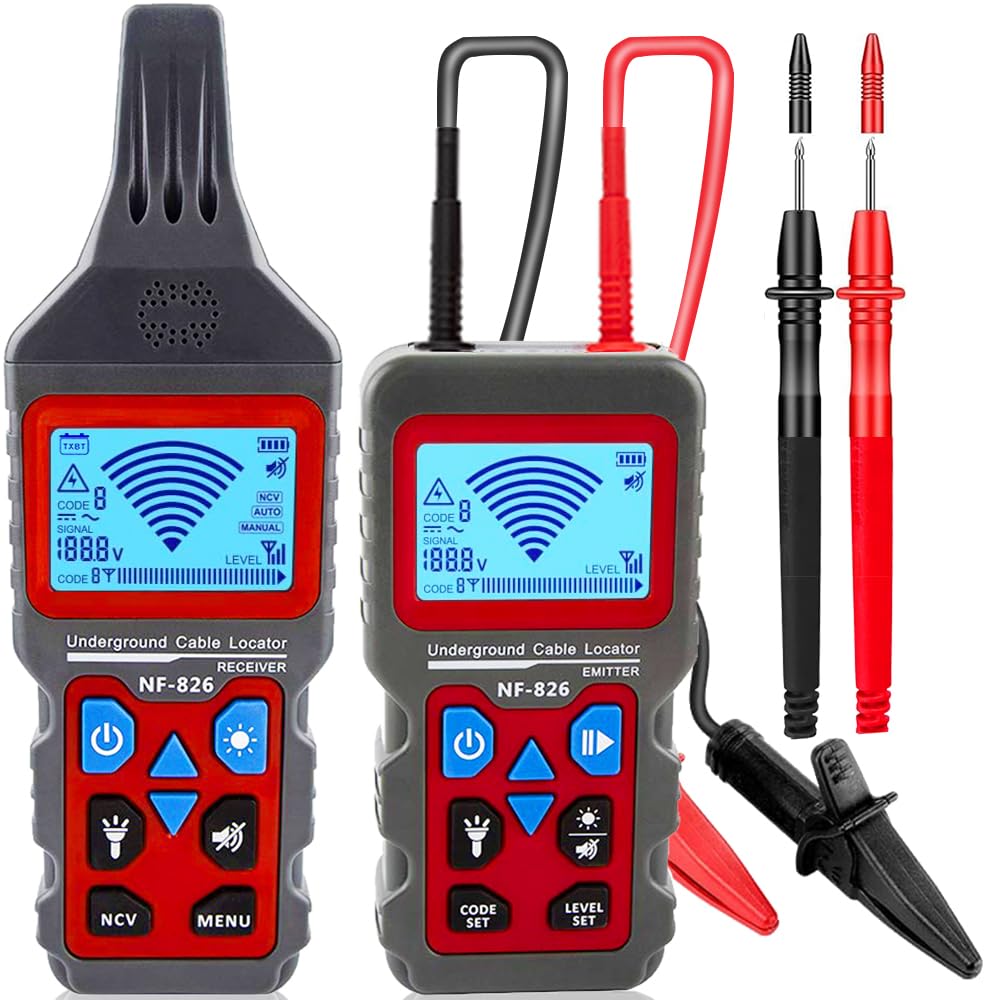 NF-826 Underground Wire Locator & Cable Tracer/Buried Wire Tracer