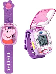 VTech Peppa Pig Learning Watch, Purple (New, Open Box)