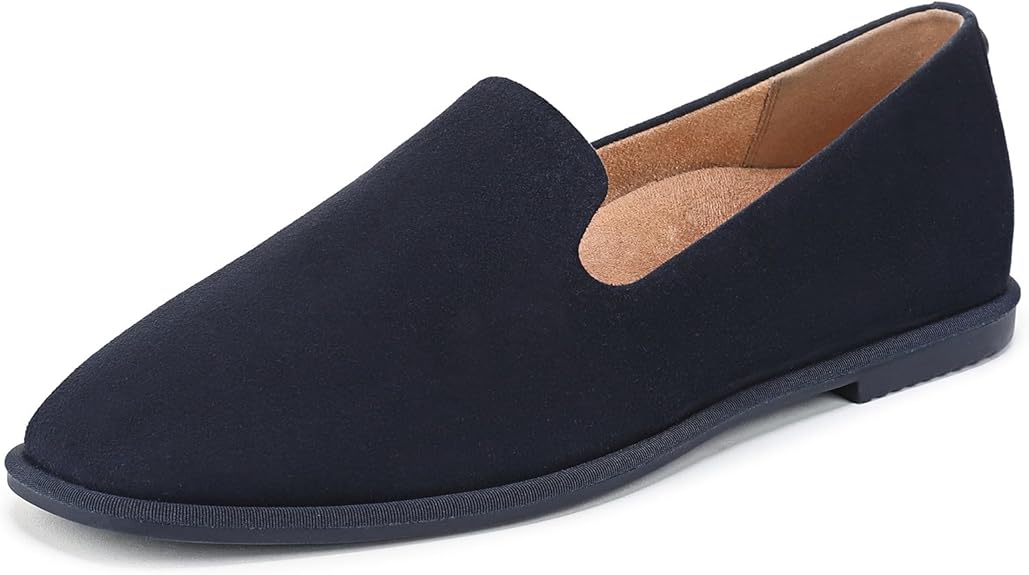 Vionic Women's Willa 2.0 Loafer/Moc Shoes - Midnight Navy Suede - Size 10 M