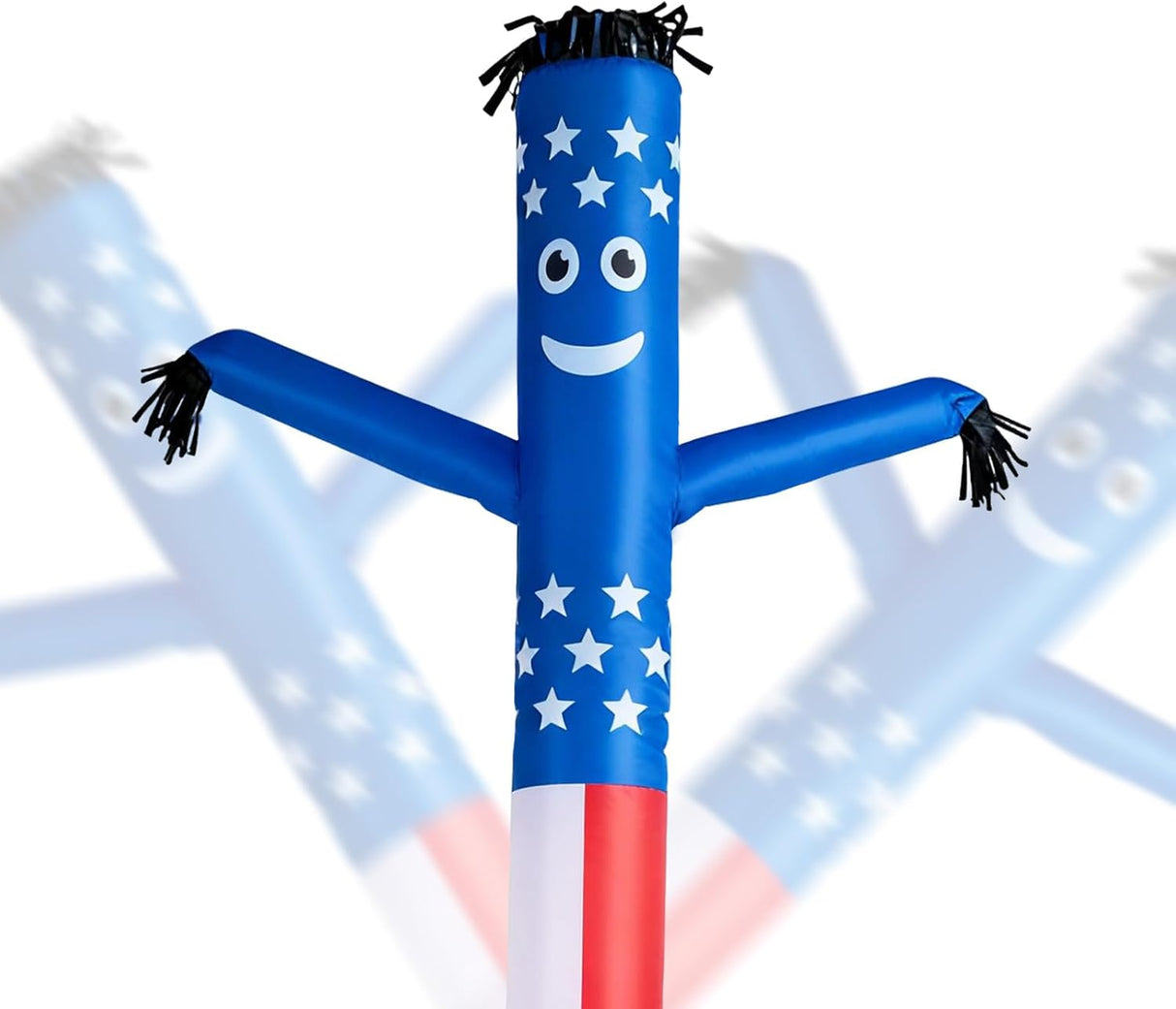 VEVOR Inflatable Tube Man, 20-Feet Tall, Wacky Waving Dancing Tube Guy, Wind Flying Arm Flailing Air Puppet, 18-Inch for Outdoor Advertising, Business Store, Increase Visibility (Blower Not Included)