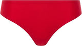 Chantelle Soft Stretch Thong (C26490-OYU) - Poppy - One Size