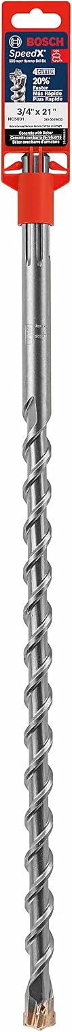 Bosch HC5031 3/4 in. x 21 in. SDS-max® Speed-X™ Rotary Hammer Bit