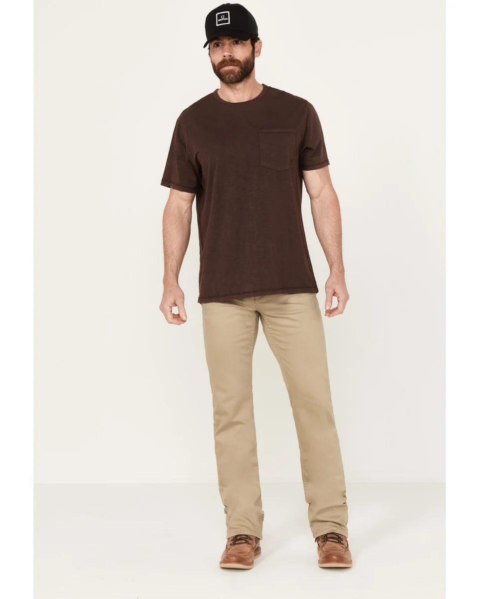*Cody James Men's Dalton Wash Jackson Slim Straight Stretch Denim Jeans Tan 30/30