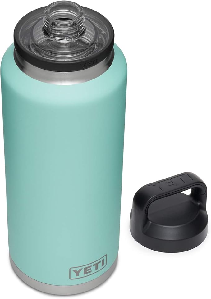 YETI Rambler 46 oz Bottle, Vacuum Insulated, Leakproof, Stainless Steel with Chug Cap