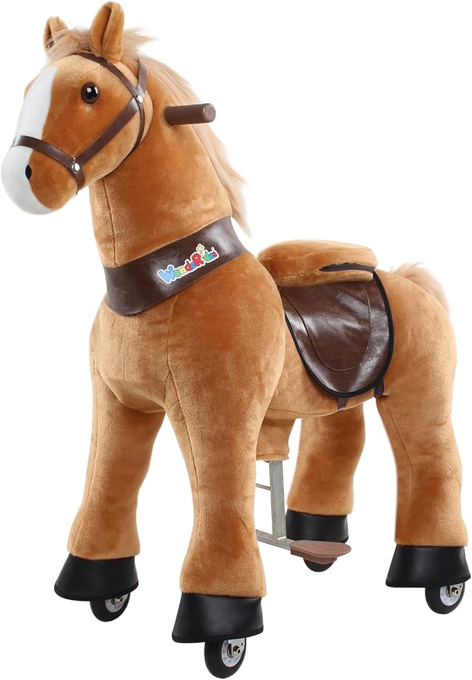 WondeRides Ride on Horse Riding Horse Pony Cycle Toy (Ages 4-9)