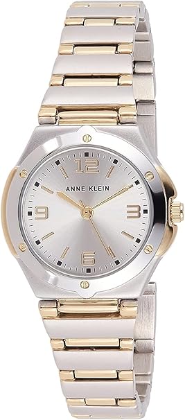 ANNE KLEIN Womens Watch Two Tone Band Gold Silver (NEW, OPEN BOX)