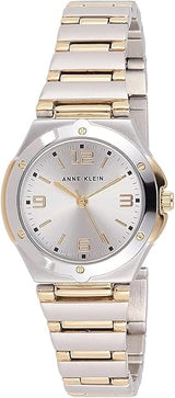 ANNE KLEIN Womens Watch Two Tone Band Gold Silver (NEW, OPEN BOX)