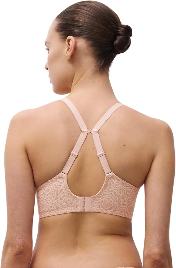Chantelle Women's C Jolie Memory Foam T-Shirt Bra (C13B60-ORG) - Rose - Size 38D