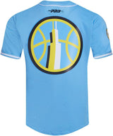 Mens WNBA Mesh Button Down Top  CHICAGO SKY  2XL