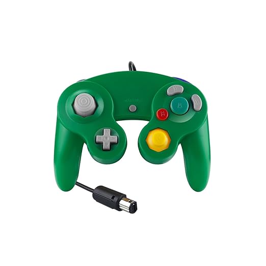 THE PERFECT PART Game cube Controller - Wired Game cube Controller Switch, Wii U Controller with Single Vibration Motor & Shoulder Buttons, Game cube Switch Controller Game cube Games