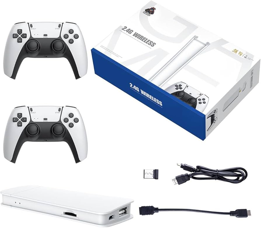 M15 Retro Game Stick - 4K HDMI Output & Wireless Controller Plug and Play Video Game Console