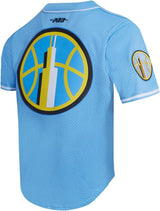 Mens WNBA Mesh Button Down Top  CHICAGO SKY  2XL