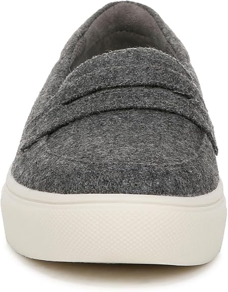DR. SHOLL'S Women's Nova Moc in Charcoal Wool - 6.5M