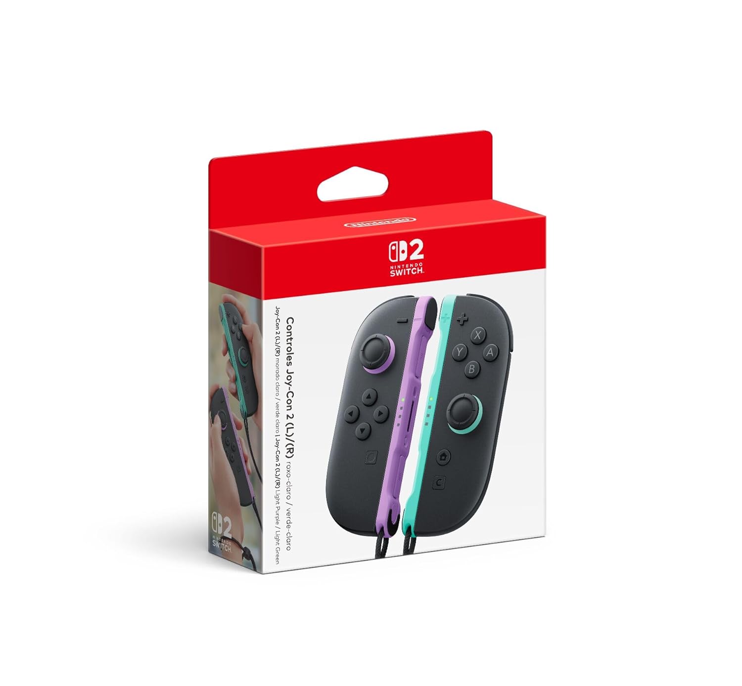 Nintendo Joy-Con™ 2 (L)/(R) Light Purple/Light Green
