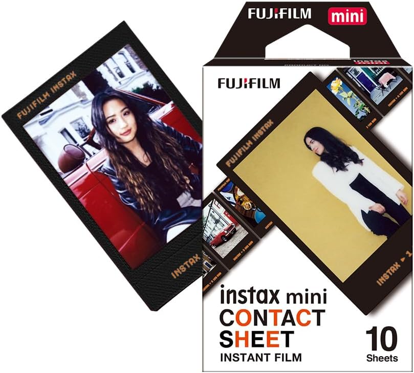 FUJIFILM Instax Mini Contact Sheet Film - 10 Exposures