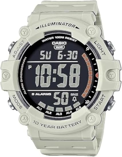 Casio Illuminator AE1500WH Series | 10-Year Battery | Men's Digital Watch (NEW, OPEN BOX)