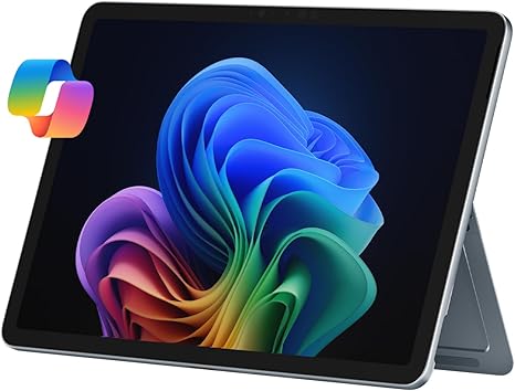 Microsoft Surface Pro 2-in-1 Laptop/Tablet (2025), Windows 11 Copilot+ PC, 12" Touchscreen Display, Snapdragon X Plus (8 Core), 16GB RAM, 512GB Storage, Ocean