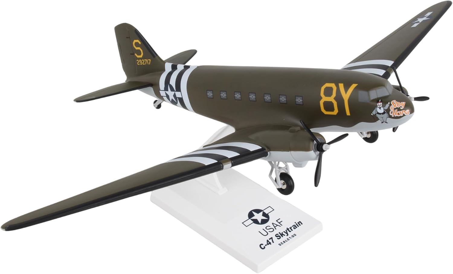 Daron Skymarks C-47 Stoy Hora Model Kit (1/80 Scale) Ages 14+