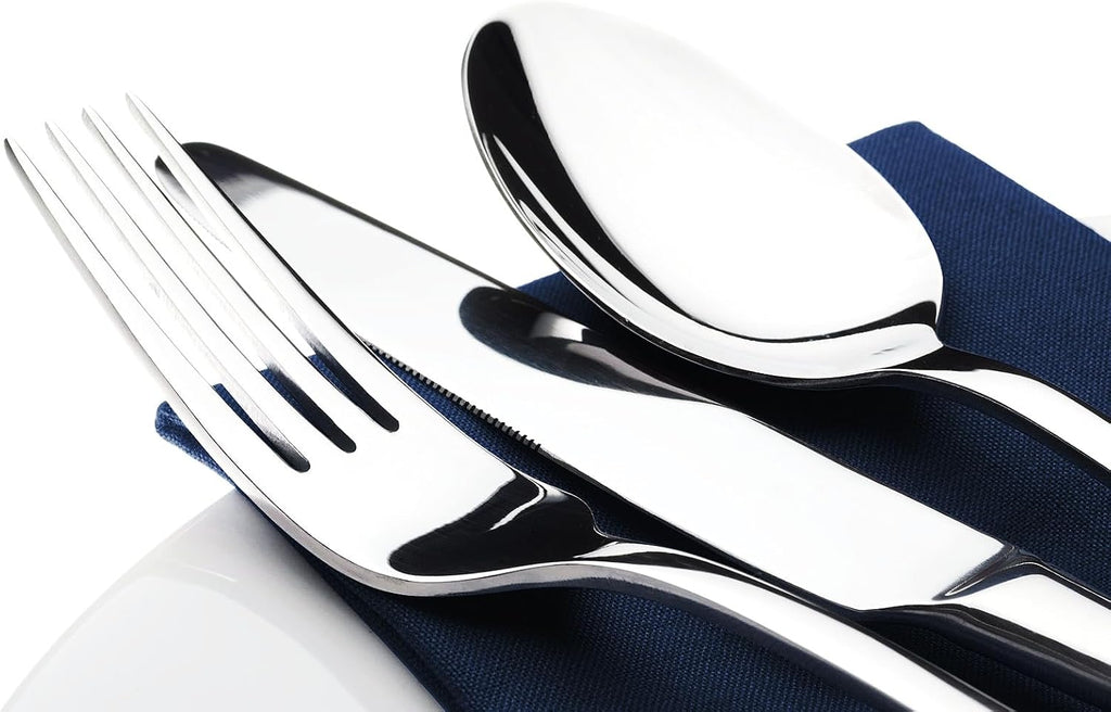 *STILLOYE - Silverware Set for 8, 40 Piece Stainless Steel Flatware Utensil Cutlery Set