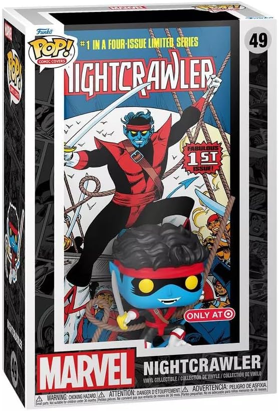 Funko POP! Comic Covers: Marvel Nightcrawler Figure