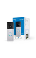 Ring Battery Doorbell Plus , (Second Gen) - Nickel Silver