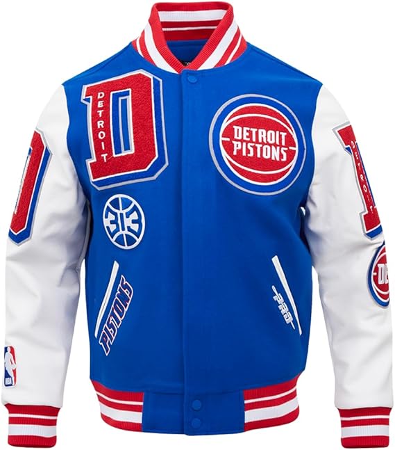 Pro Standard Mens NBA Mash Up Varsity Jacket Size 3XL