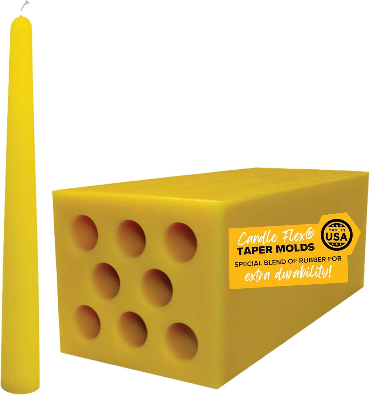 Mann Lake 10" Taper Candle Mold
