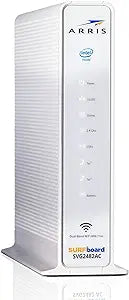 ARRIS SURFboard SVG2482AC DOCSIS 3.0 Cable Modem Model: SVG2482AC SN:C00497 (Used, Open Box)